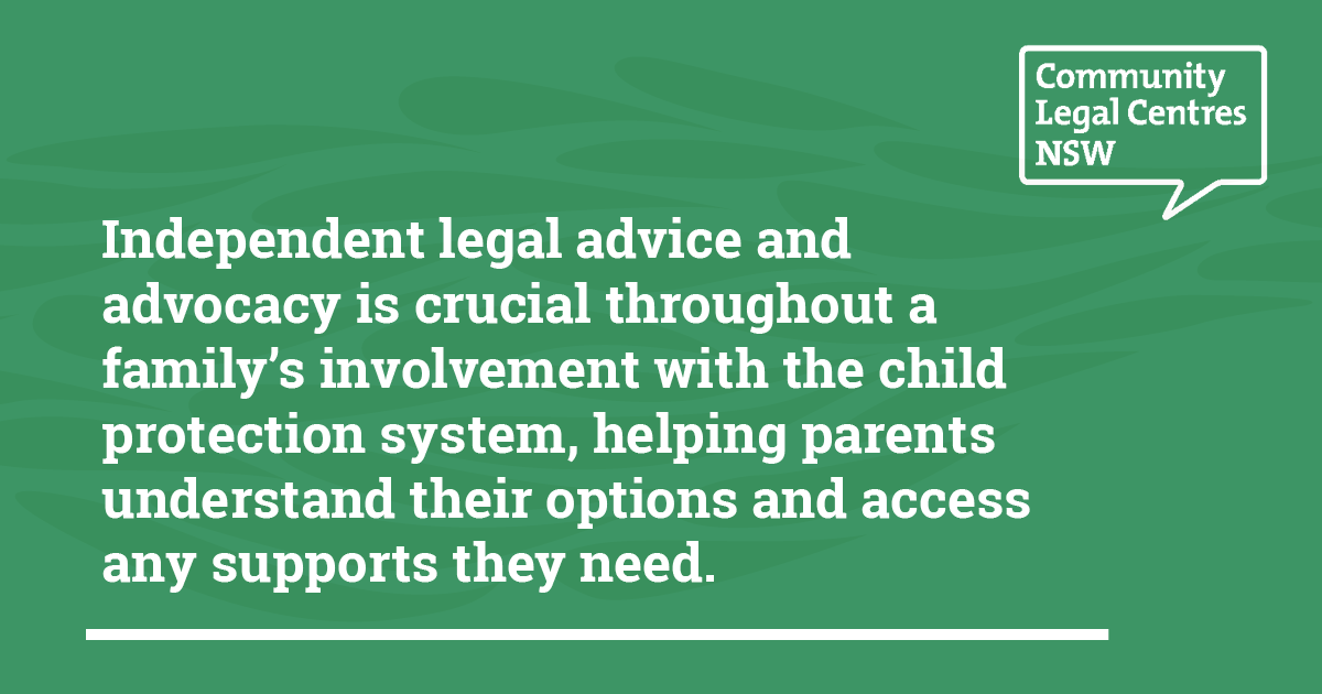 NSW child safety and family stability at risk from rash Legal Aid NSW decision Community Legal